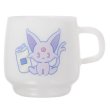 Photo1: Pokemon Center 2019 MIX AU LAIT Heat-resistant glass mug Espeon (1)