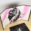 Photo2: Pokemon Center 2019 Sumi-e Retsuden Mini Byobu Folding screen Mega Gallade (2)