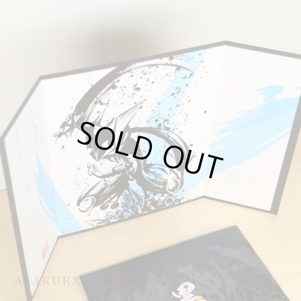 Photo2: Pokemon Center 2019 Sumi-e Retsuden Mini Byobu Folding screen Greninja (2)