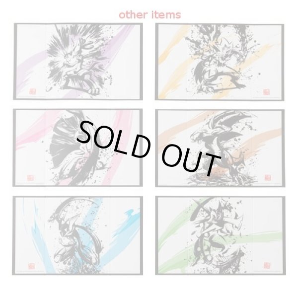 Photo3: Pokemon Center 2019 Sumi-e Retsuden Mini Byobu Folding screen Greninja (3)