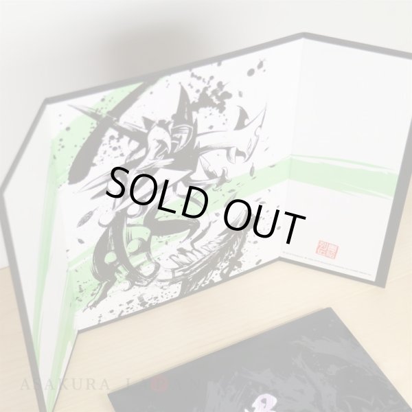 Photo2: Pokemon Center 2019 Sumi-e Retsuden Mini Byobu Folding screen Mega Sceptile (2)