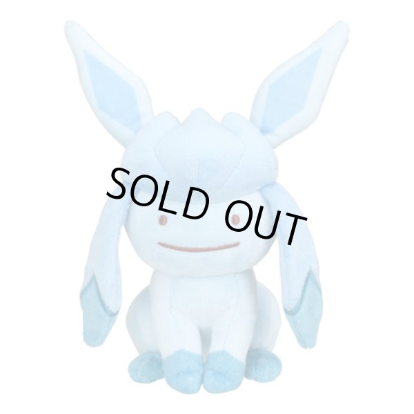 Photo1: Pokemon Center 2018 Plush Toy Transform Ditto Glaceon (1)