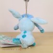 Photo3: Pokemon Center 2018 Transform Ditto Glaceon Plush Mascot Key Chain (3)