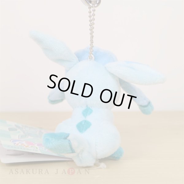 Photo3: Pokemon Center 2018 Transform Ditto Glaceon Plush Mascot Key Chain (3)