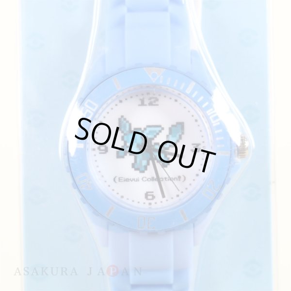 Photo4: Pokemon Center 2019 Eevee DOT COLLECTION Wristwatch Glaceon (4)