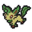 Photo1: Pokemon Center 2019 Eevee DOT COLLECTION Rubber Pins Leafeon pin badge (1)