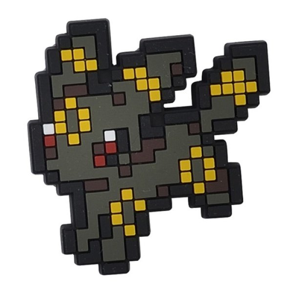 Photo1: Pokemon Center 2019 Eevee DOT COLLECTION Rubber Pins Umbreon pin badge (1)
