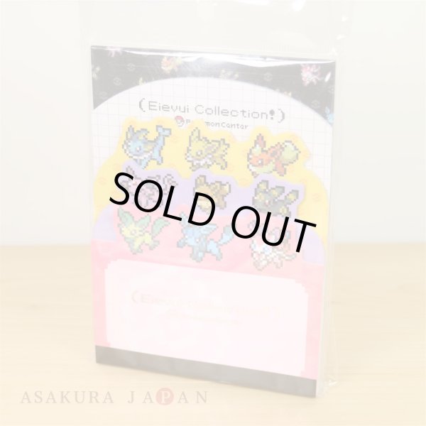 Photo3: Pokemon Center 2019 Eevee DOT COLLECTION Memo pad Eevee Evolutions (3)