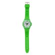 Photo1: Pokemon Center 2019 Eevee DOT COLLECTION Wristwatch Leafeon (1)