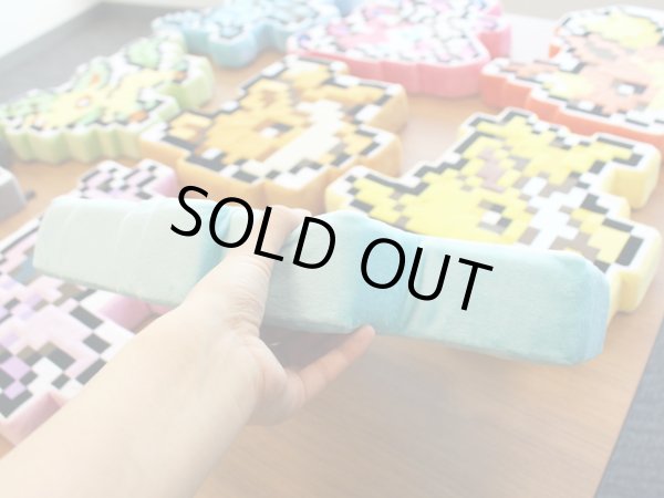 Photo3: Pokemon Center 2019 Eevee DOT COLLECTION Cushion Espeon Pixel design (3)