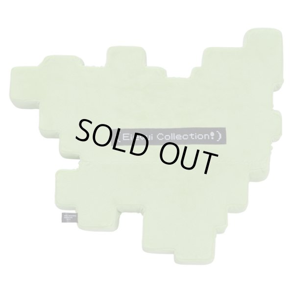 Photo2: Pokemon Center 2019 Eevee DOT COLLECTION Cushion Leafeon Pixel design (2)