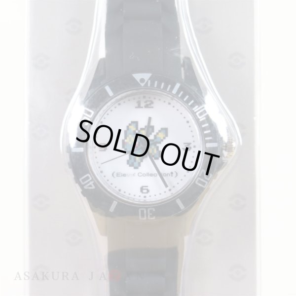 Photo4: Pokemon Center 2019 Eevee DOT COLLECTION Wristwatch Umbreon (4)