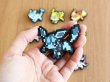 Photo3: Pokemon Center 2019 Eevee DOT COLLECTION Rubber Pins Glaceon pin badge (3)