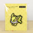 Photo2: Pokemon Center 2019 Eevee DOT COLLECTION Rubber Pins Jolteon pin badge (2)