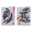 Photo3: Pokemon Center Original Card Game Flip deck case Sumi-e Retsuden Mega Gallade & Garchomp (3)