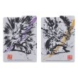 Photo3: Pokemon Center Original Card Game Flip deck case Sumi-e Retsuden Lucario & Zeraora (3)