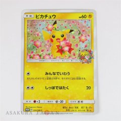 Pokemon Center Promo Card Pikachu 20th anniversary 224/SM-P Japanese