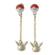 Photo1: Pokemon Center 2018 Pokemon accessory Series Pierced Earrings P8 (1)