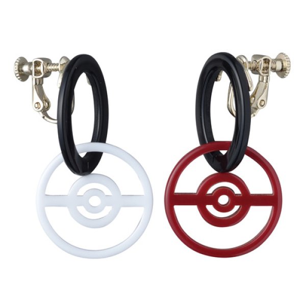 Photo1: Pokemon Center 2018 Pokemon accessory Series Clips Earrings E10 (1)
