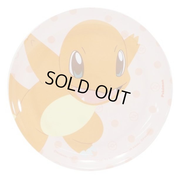 Photo1: Pokemon 2019 Tableware Melamine Plate Charmander dot (1)