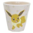 Photo1: Pokemon 2019 Tableware Melamine Cup Eevee dot (1)