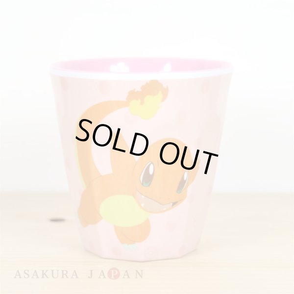 Photo2: Pokemon 2019 Tableware Melamine Cup Charmander dot (2)