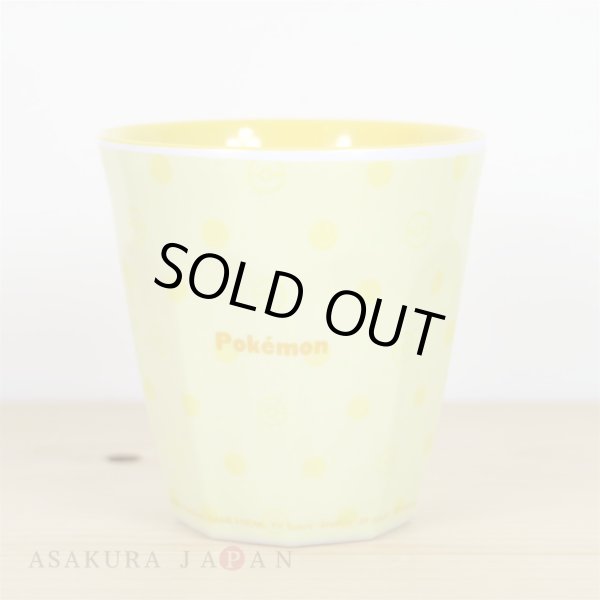 Photo3: Pokemon 2019 Tableware Melamine Cup Pikachu dot (3)