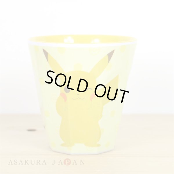 Photo2: Pokemon 2019 Tableware Melamine Cup Pikachu dot (2)