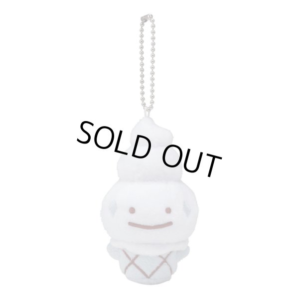 Photo1: Pokemon Center 2019 Transform Ditto Vanillite Plush Mascot Key Chain (1)