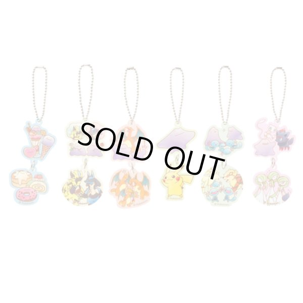 Photo4: Pokemon Center 2018 Metamon damon Double Acrylic Charm Key chain #6 (4)