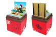 Photo2: Studio Ghibli mini Paper Craft Kit Kiki's Delivery Service 85 "Kiki & Tombo" (2)