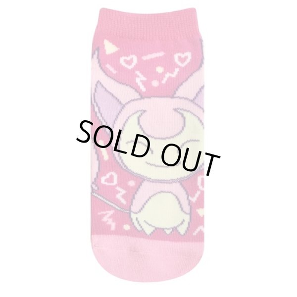 Photo1: Pokemon Socks for Women Skitty Pink 23 - 25 cm 1Pair (1)