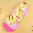 Photo2: Pokemon Socks for Women Pikachu Pink 23 - 25 cm 1Pair (2)