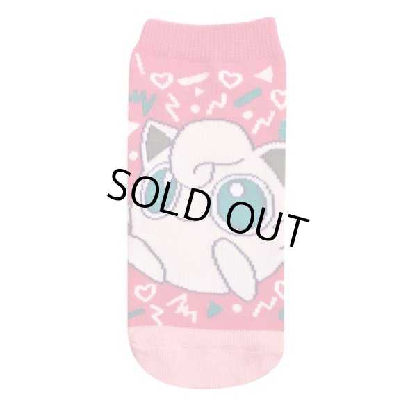 Photo1: Pokemon Socks for Women Jigglypuff Pink 23 - 25 cm 1Pair (1)