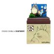 Photo1: Studio Ghibli mini Paper Craft Kit My Neighbor Totoro 89 "Tone of ocarina" (1)