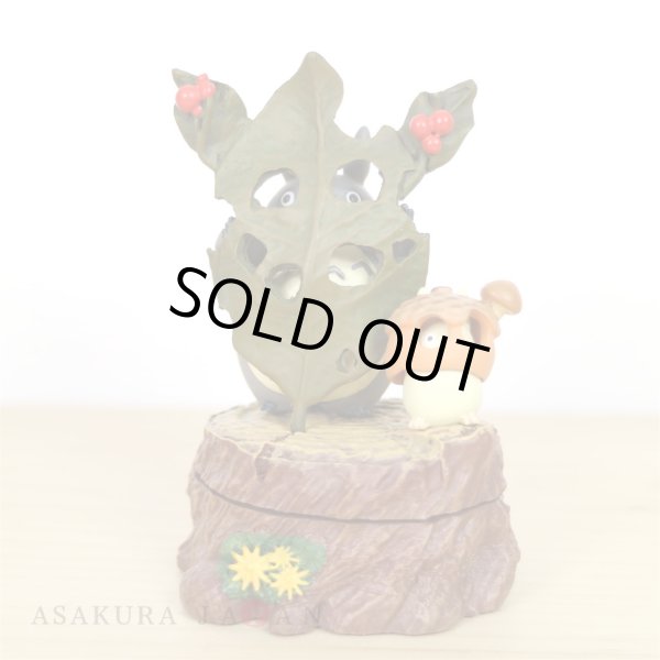 Photo2: Studio Ghibli My Neighbor Totoro Figure with case Leaves Mask (2)