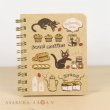 Photo1: Studio Ghibli Kiki's Delivery Service Mini Spiral Notebook Notepad Kitchen (1)