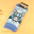 Photo2: Pokemon Center 2017 POKEMON DOLLS Glaceon Socks Women 23 - 25 cm 1 Pair (2)