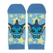 Photo1: Pokemon Center 2017 POKEMON DOLLS Vaporeon Socks Women 23 - 25 cm 1 Pair (1)