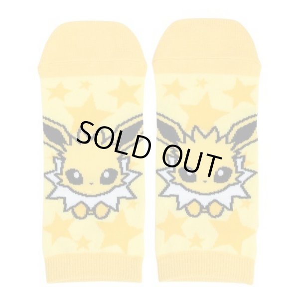 Photo1: Pokemon Center 2017 POKEMON DOLLS Jolteon Socks Women 23 - 25 cm 1 Pair (1)