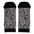 Photo1: Pokemon Center 2016 Short Socks for Women 23 - 25 cm 1 Pair Eevee Grey (1)