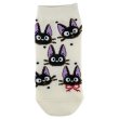 Photo1: Studio Ghibli Kiki's Delivery Service Socks for Women 23-25cm 1Pair 614 Jiji Ippai White (1)