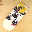 Photo2: Studio Ghibli Kiki's Delivery Service Socks for Women 23-25cm 1Pair 614 Jiji Ippai White (2)