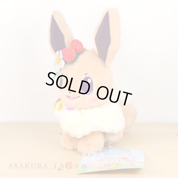 Photo2: Pokemon Center 2019 Easter Garden Party Eevee Plush doll (2)