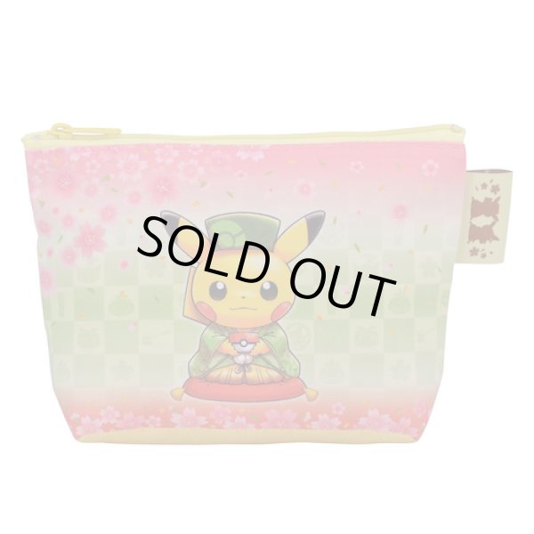 Photo1: Pokemon Center Kyoto 2019 Renewal Open Pouch case (1)