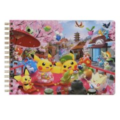 Pokemon Center Kyoto 2019 Renewal Open A5 Size Spiral Notebook