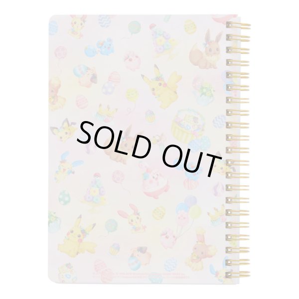 Photo3: Pokemon Center 2019 Easter Garden Party B6 Size Spiral Notebook (3)