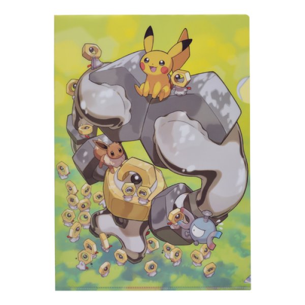 Photo1: Pokemon Center 2019 Meltan and Melmetal A4 Size Clear File Folder (1)