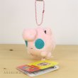 Photo2: Pokemon Center 2019 POKEMON DOLLS Plush Mascot Key Chain Jigglypuff (2)