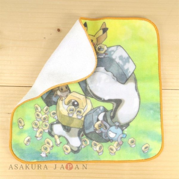 Photo2: Pokemon Center 2019 Meltan and Melmetal Mini Hand towel Handkerchief (2)